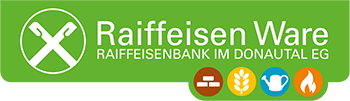 Raiffeisen Ware der Raiffeisenbank im Donautal eG Logo