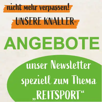 Newsletter Angebote zum Thema Reitsport nicht verpassen