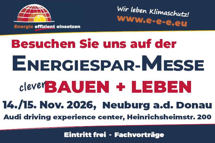 Besuchen Sie die Energiespar Messe in Neuburg an der Donau